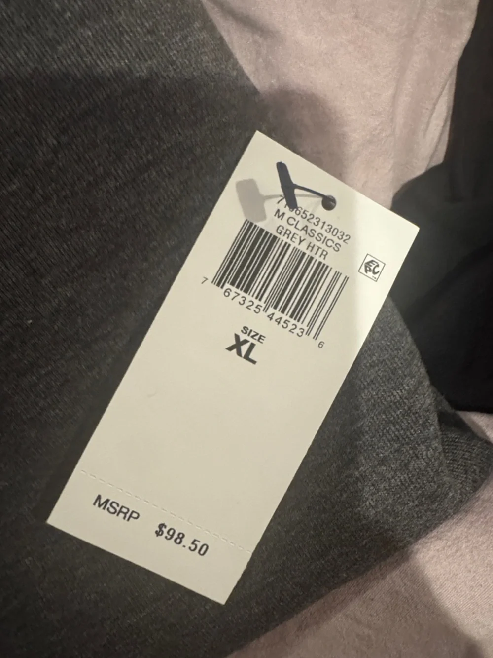 Polo by Ralph Lauren Men’s Charcoal Gray Full-Zip Hoodie
